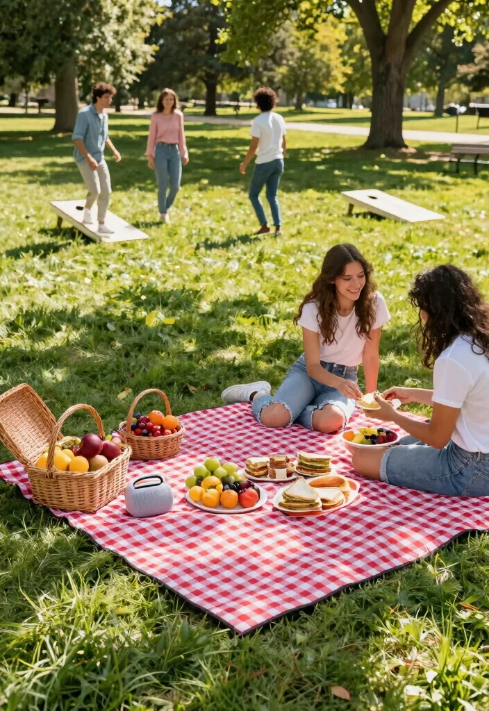 12 Intimate Engagement Party Ideas for Close Friends and Family 2 12 Intimate Engagement Party Ideas for Close Friends and Family 2. Picnic in the Park 0