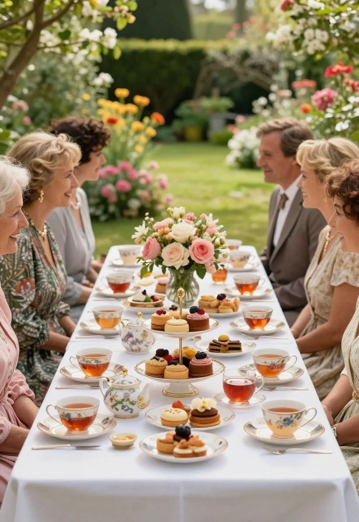 12 Intimate Engagement Party Ideas for Close Friends and Family 25 12 Intimate Engagement Party Ideas for Close Friends and Family 5. Elegant Tea Party 0