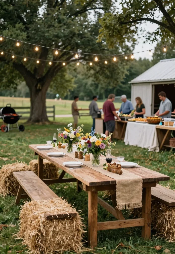 12 Intimate Engagement Party Ideas for Close Friends and Family 26 12 Intimate Engagement Party Ideas for Close Friends and Family 6. Rustic Farm Celebration 0