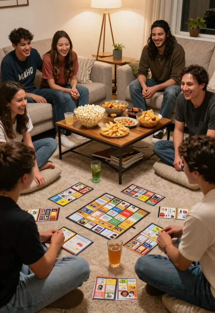 12 Intimate Engagement Party Ideas for Close Friends and Family 27 12 Intimate Engagement Party Ideas for Close Friends and Family 7. Personalized Game Night 0