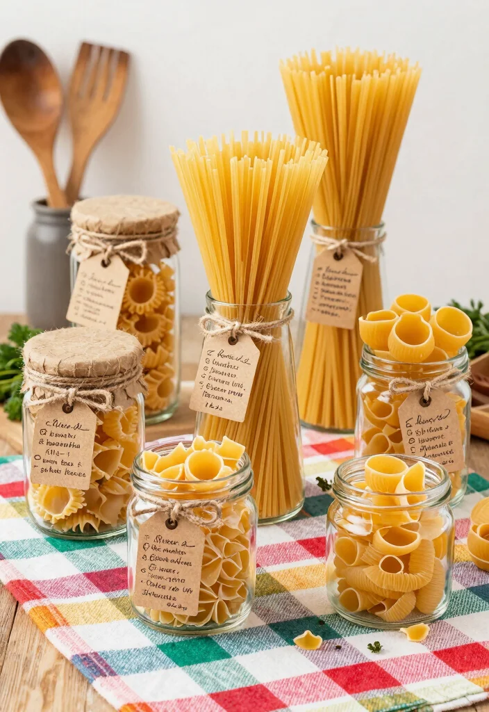 12 Italian Wedding Favor Ideas with Classic and Timeless Style 21 12 Italian Wedding Favor Ideas with Classic and Timeless Style 7. Pasta Favors 0