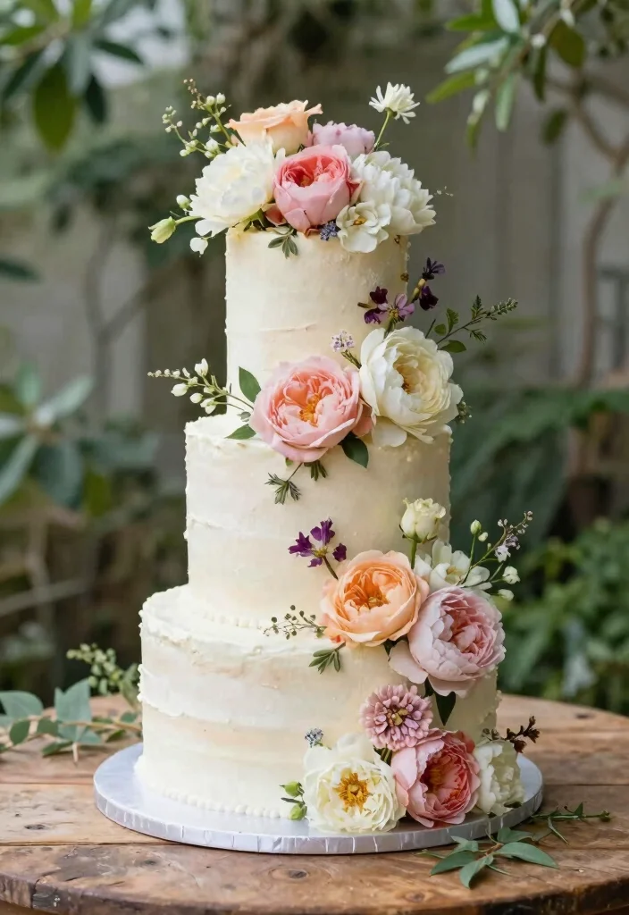 12 Luxury Wedding Cake Ideas for a Sophisticated Celebration 1 12 Luxury Wedding Cake Ideas for a Sophisticated Celebration 1. Floral Elegance Cake 0