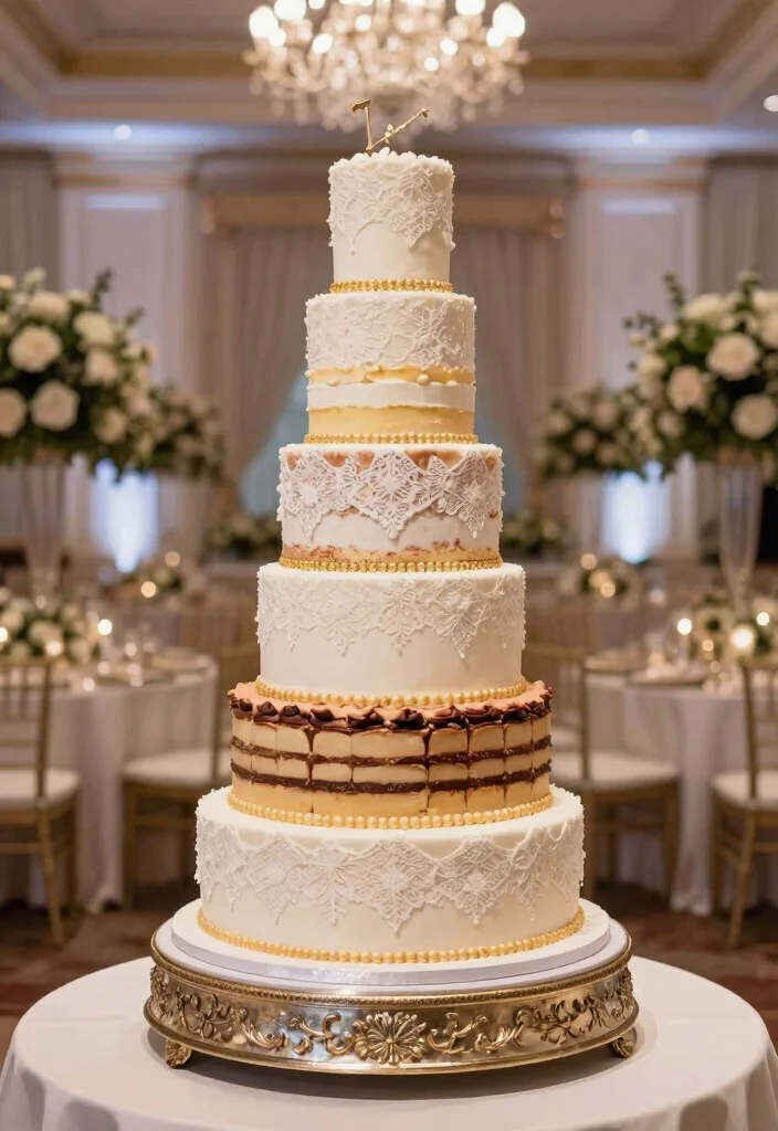 12 Luxury Wedding Cake Ideas for a Sophisticated Celebration 26 12 Luxury Wedding Cake Ideas for a Sophisticated Celebration 6. Classic Tiered Cake 0