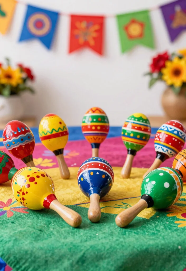 12 Mexican Wedding Favor Ideas Full of Color and Culture 28 12 Mexican Wedding Favor Ideas Full of Color and Culture 8. Miniature Maracas 0