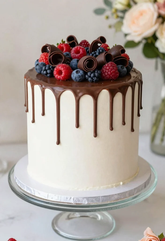 12 Minimalist Wedding Cake Ideas for Modern Couples 18 12 Minimalist Wedding Cake Ideas for Modern Couples 8. Artistic Drip Cakes 0