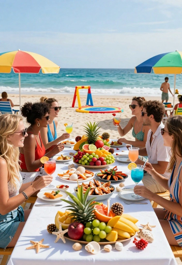 12 Outdoor Engagement Party Ideas Perfect for Any Season 2 12 Outdoor Engagement Party Ideas Perfect for Any Season 2. Beachside Bash 0