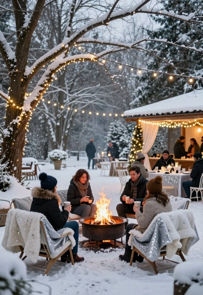 12 Outdoor Engagement Party Ideas Perfect for Any Season 26 12 Outdoor Engagement Party Ideas Perfect for Any Season 6. Winter Wonderland 0