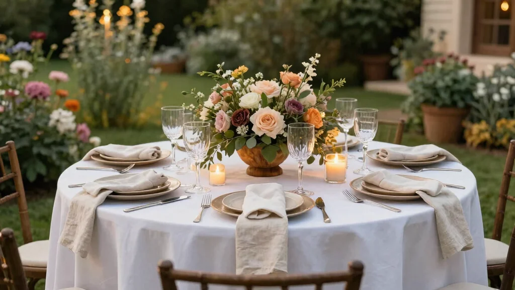 12 Round Wedding Table Decoration Ideas That Look Balanced