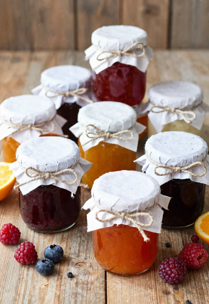 12 Rustic Wedding Favor Ideas for Country and Barn Weddings 2. Homemade Jam Jars 0