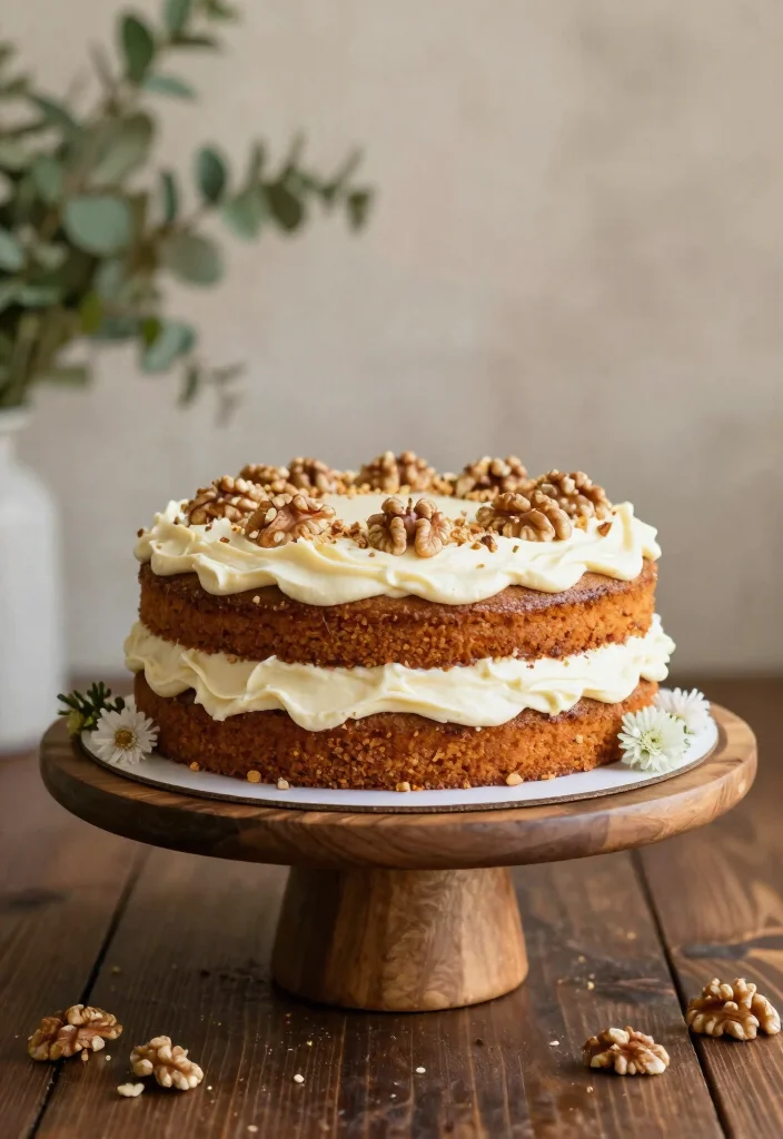 12 Simple Wedding Cake Ideas That Are Timeless and Elegant 62 12 Simple Wedding Cake Ideas That Are Timeless and Elegant 12. Rustic Carrot Cake 0