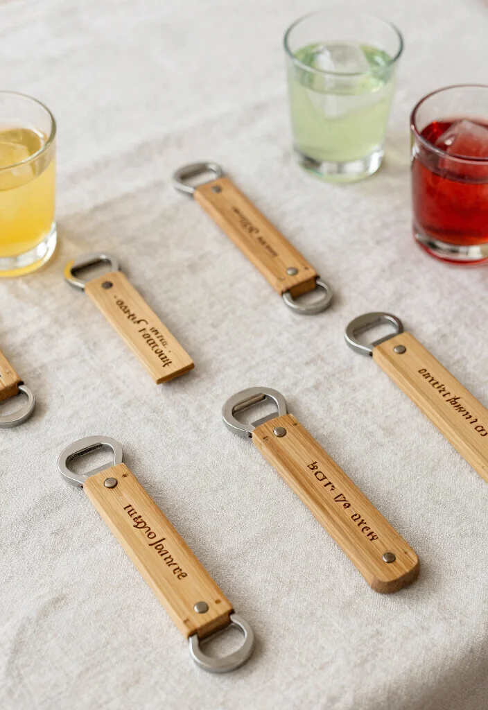 12 Small Wedding Favor Ideas Perfect for Intimate Celebrations 9. Unique Bottle Openers 0