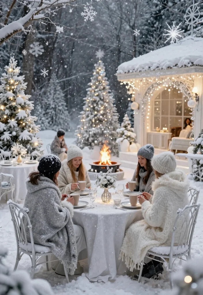 12 Surprise Engagement Party Ideas That Feel Truly Special 52 12 Surprise Engagement Party Ideas That Feel Truly Special 12. Winter Wonderland Theme 0