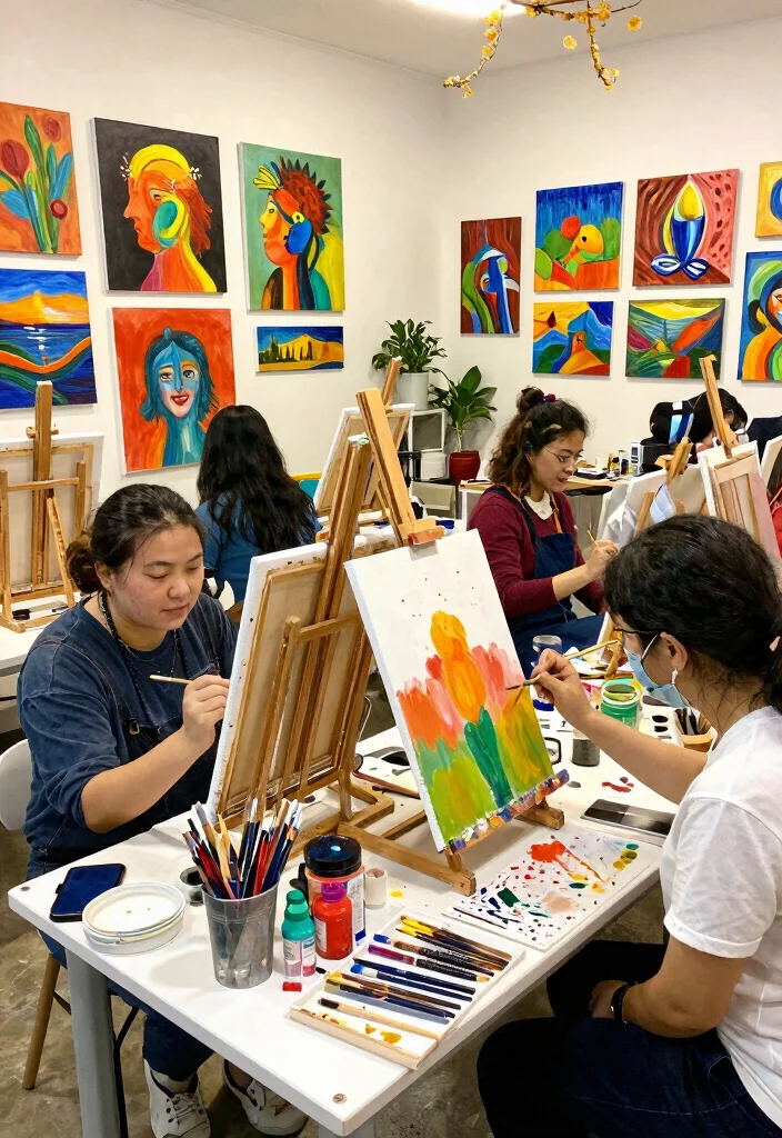 12 Surprise Engagement Party Ideas That Feel Truly Special 26 12 Surprise Engagement Party Ideas That Feel Truly Special 6. Artsy Engagement Party 0