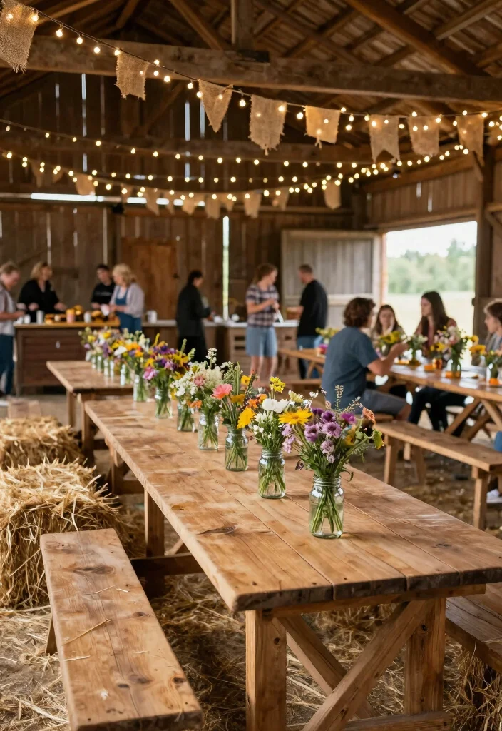 12 Surprise Engagement Party Ideas That Feel Truly Special 37 12 Surprise Engagement Party Ideas That Feel Truly Special 7. Rustic Barn Celebration 0