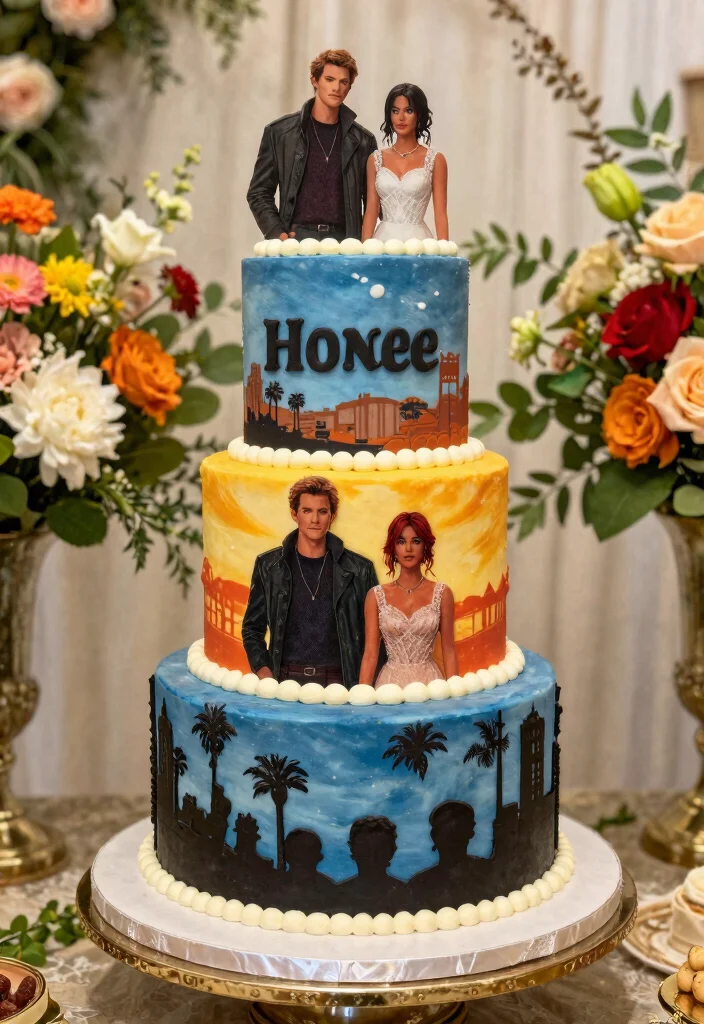 12 Unique Wedding Cake Ideas for Couples Who Want Something Different 10. Themed Cakes A Personal Touch 0