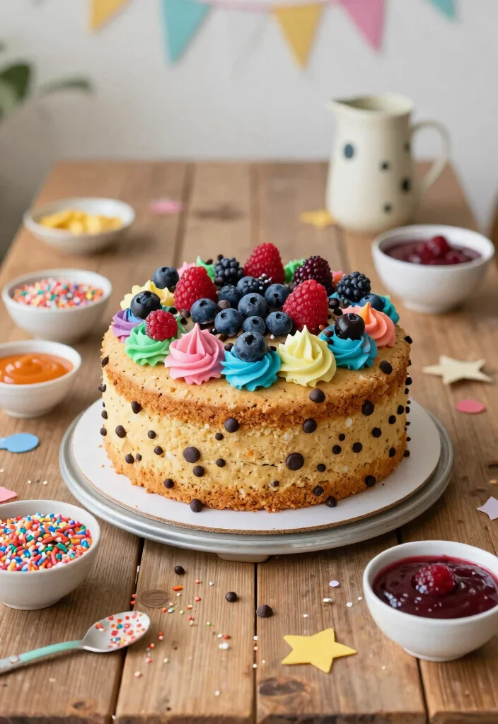 12 Unique Wedding Cake Ideas for Couples Who Want Something Different 7. Cookie Cake Nostalgic Sweetness 0