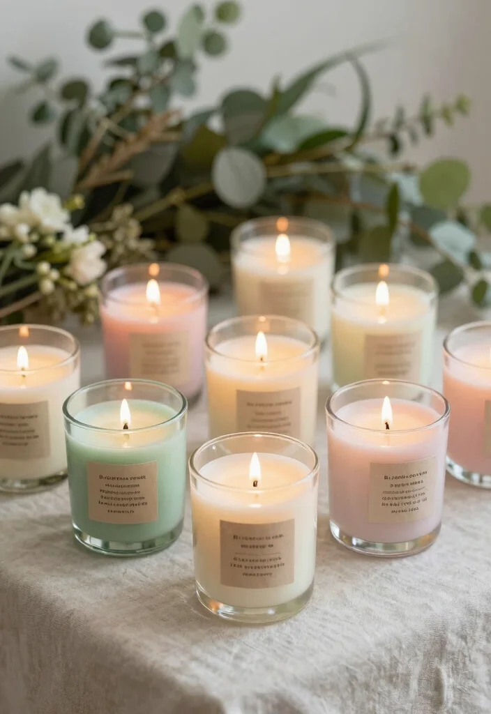 12 Unique Wedding Favor Ideas for Guests That Feel Truly Special 5. Eco Friendly Candles 0