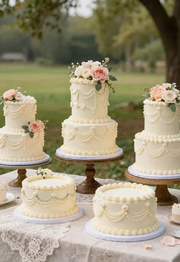 12 Vintage Wedding Cake Ideas with Classic Romantic Details 63 12 Vintage Wedding Cake Ideas with Classic Romantic Details Conclusion 0