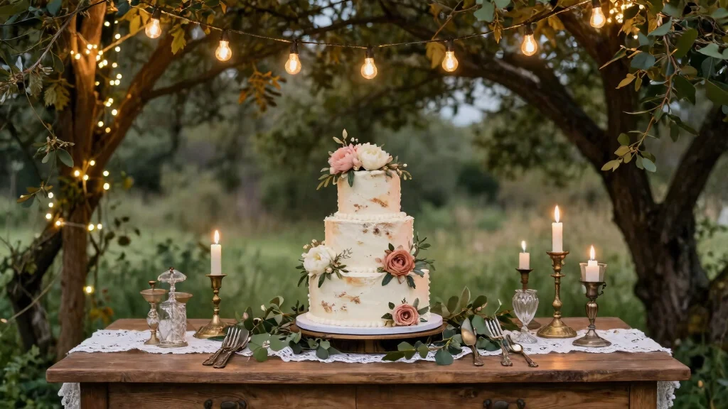 12 Vintage Wedding Cake Ideas with Classic Romantic Details