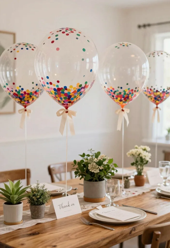 12 Wedding Balloon Decoration Ideas for Fun and Festive Weddings 12. Eco Friendly Balloon Favors 0