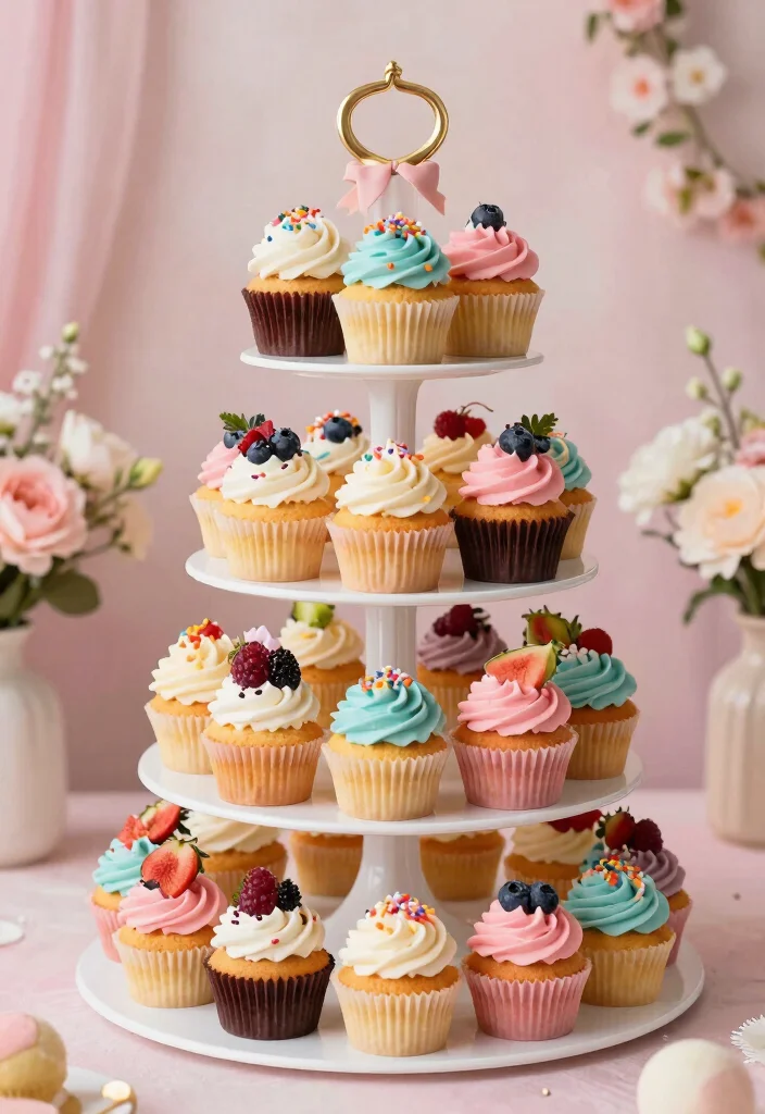 12 Wedding Cake Alternative Ideas for Modern Couples 1 12 Wedding Cake Alternative Ideas for Modern Couples 1. Vegan Cupcake Tower 0