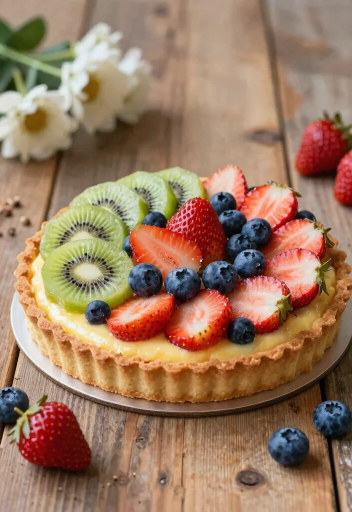 12 Wedding Cake Alternative Ideas for Modern Couples 13 12 Wedding Cake Alternative Ideas for Modern Couples 3. Vegan Fruit Tart 0