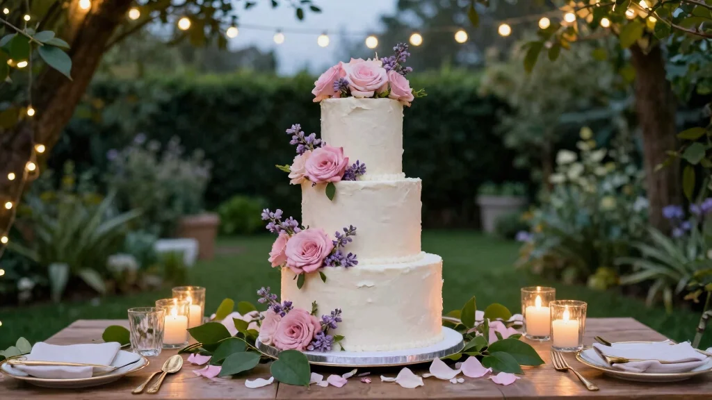 12 Wedding Cake Ideas with Flowers for a Romantic Look
