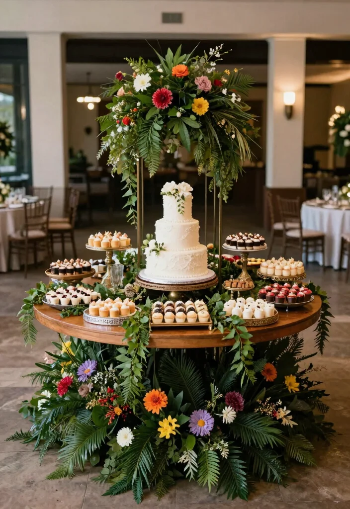 12 Wedding Cake Table Decoration Ideas That Look Well Styled 52 12 Wedding Cake Table Decoration Ideas That Look Well Styled 12. Creative Table Shapes 0