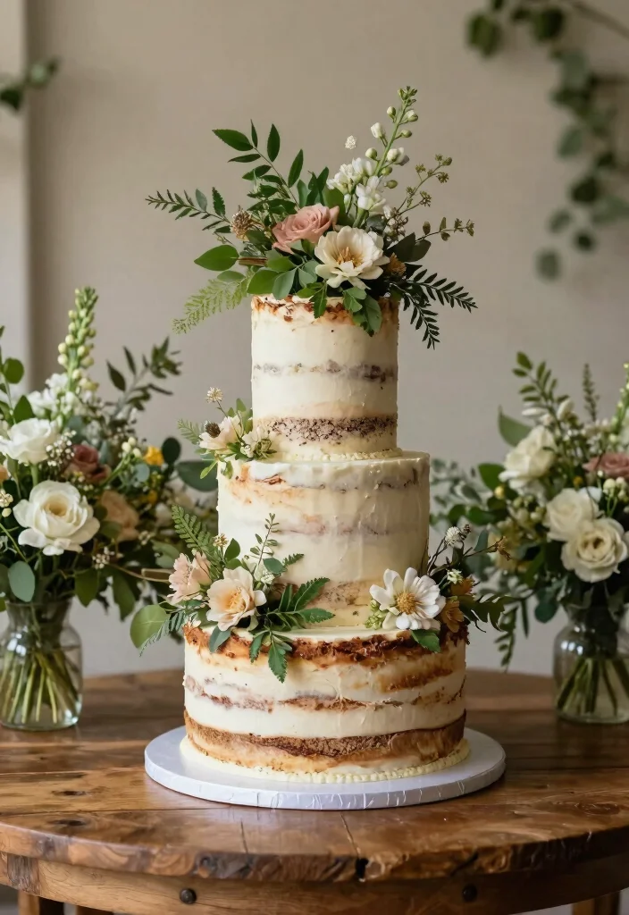 12 Wedding Cake Topper Ideas That Feel Personal and Meaningful 46 12 Wedding Cake Topper Ideas That Feel Personal and Meaningful 6. Nature Inspired Toppers 0