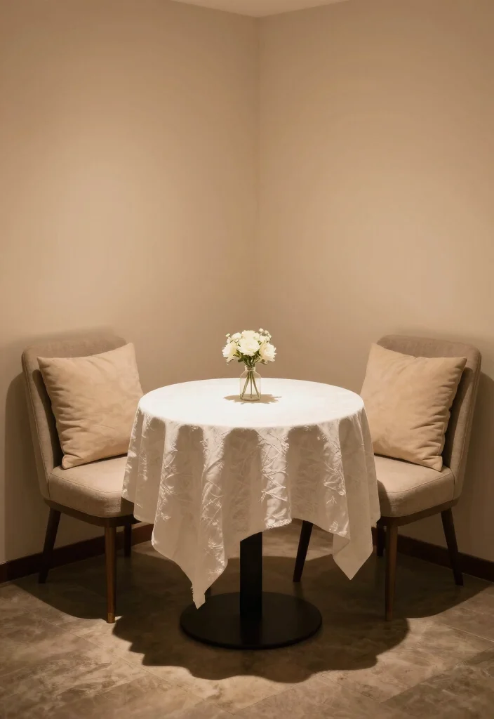 12 Wedding Night Room Decoration Ideas for a Cozy Romantic Feel 11. Intimate Seating Arrangement 0