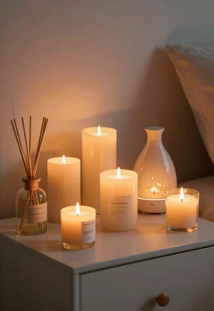 12 Wedding Night Room Decoration Ideas for a Cozy Romantic Feel 4. Romantic Scents 0