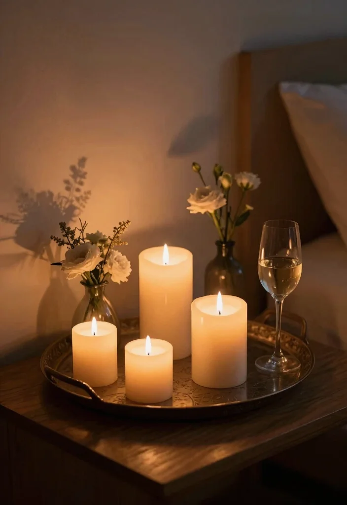 12 Wedding Room Decoration Ideas for Newlywed Comfort and Romance 15 12 Wedding Room Decoration Ideas for Newlywed Comfort and Romance 5. Candlelit Ambiance 0