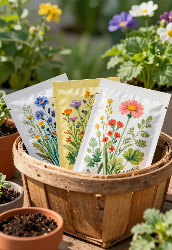 12 Wedding Shower Favor Ideas Guests Will Love Taking Home 1. Seed Packets Grow Love 0