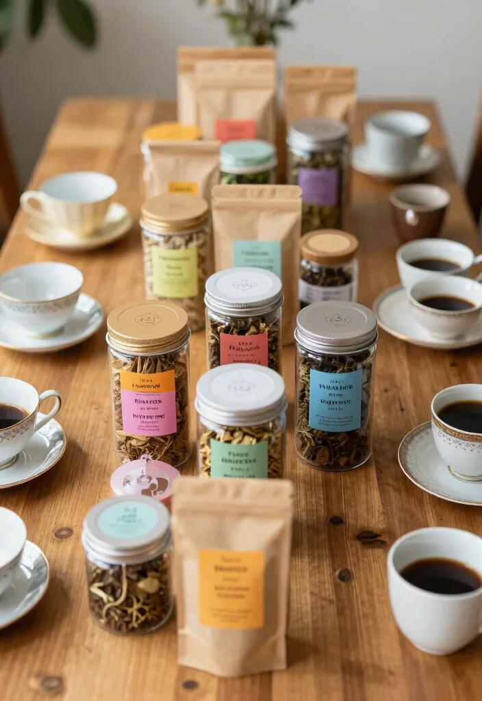 12 Wedding Shower Favor Ideas Guests Will Love Taking Home 7. Tea or Coffee Blends A Brew tiful Favor 0