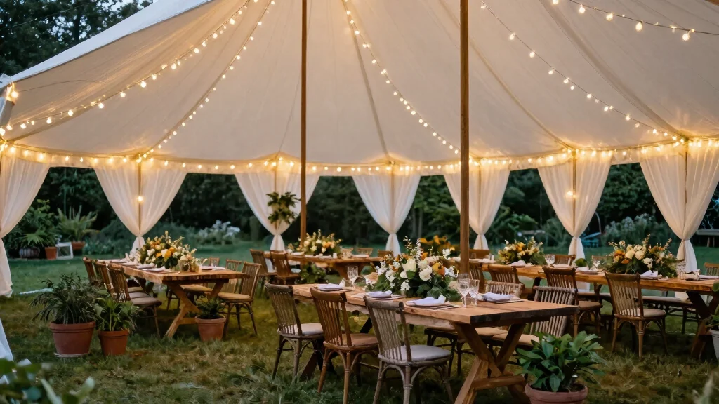 12 Wedding Tent Decoration Ideas for Outdoor Celebrations