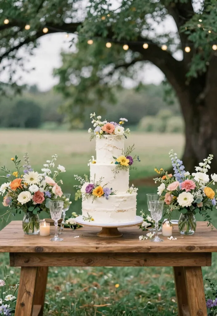 12 Wildflower Wedding Cake Ideas for Outdoor Weddings 63 12 Wildflower Wedding Cake Ideas for Outdoor Weddings Conclusion 0