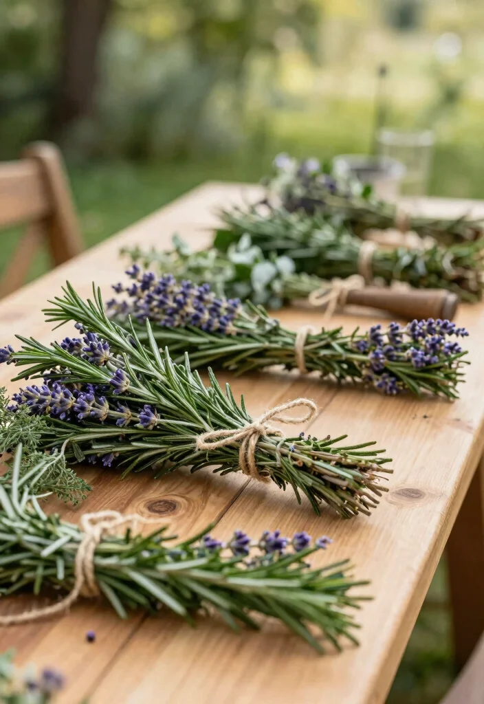 14 Affordable Backyard Engagement Party Decoration Ideas 61 14 Affordable Backyard Engagement Party Decoration Ideas 11. Scented Herbs as Decor 0