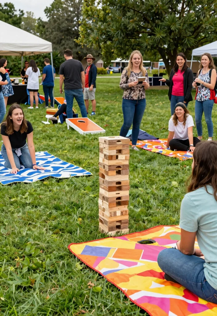 14 Affordable Backyard Engagement Party Decoration Ideas 62 14 Affordable Backyard Engagement Party Decoration Ideas 12. Themed Outdoor Games 0