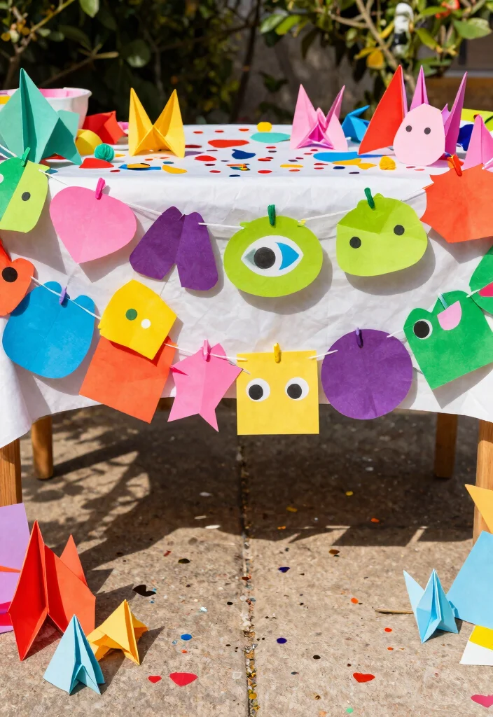 14 Affordable Backyard Engagement Party Decoration Ideas 2 14 Affordable Backyard Engagement Party Decoration Ideas 2. Recycled Paper Decor 0