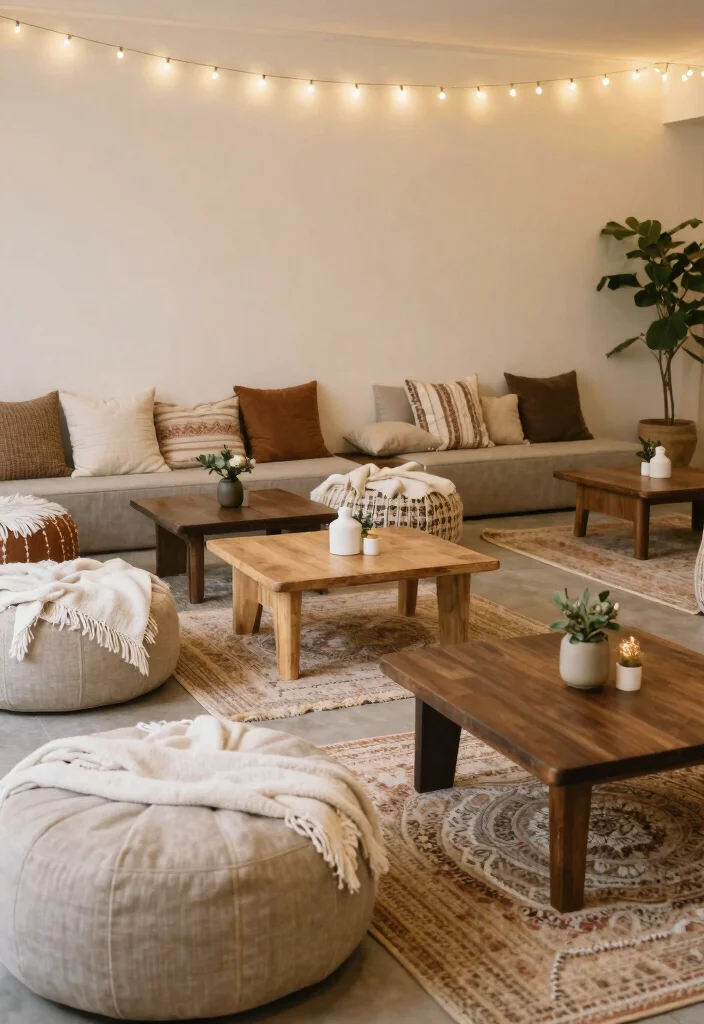 14 Boho Wedding Decoration Ideas with Natural and Relaxed Vibes 40 14 Boho Wedding Decoration Ideas with Natural and Relaxed Vibes 10. Cozy Lounge Areas 0