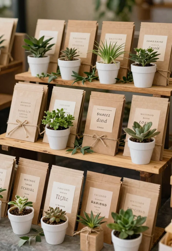 14 Boho Wedding Decoration Ideas with Natural and Relaxed Vibes 41 14 Boho Wedding Decoration Ideas with Natural and Relaxed Vibes 11. Unique Guest Favors 0