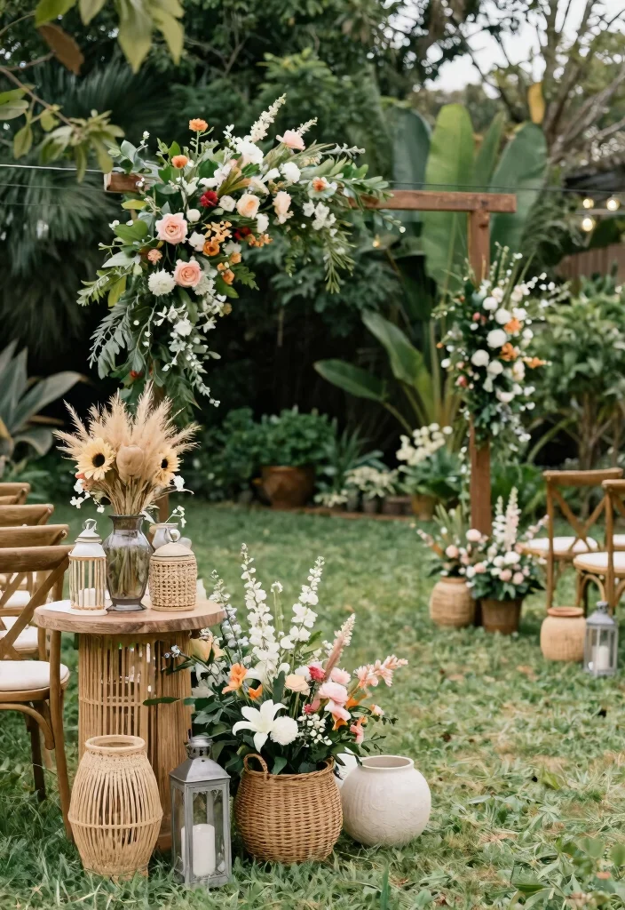 14 Boho Wedding Decoration Ideas with Natural and Relaxed Vibes 64 14 Boho Wedding Decoration Ideas with Natural and Relaxed Vibes 14. Sustainable Practices 0