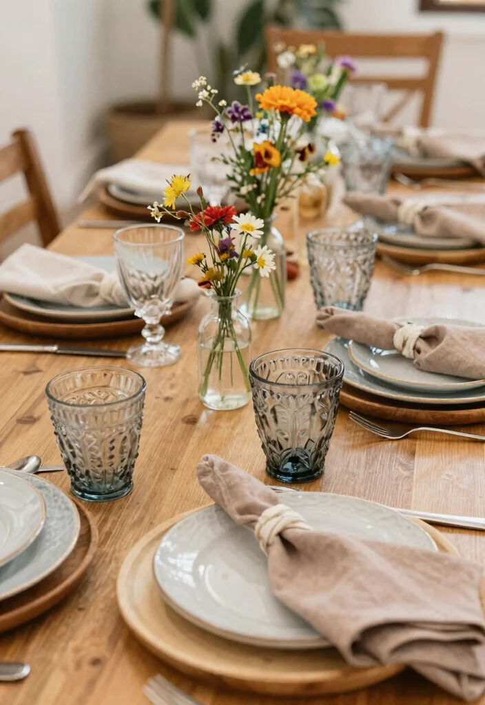14 Boho Wedding Decoration Ideas with Natural and Relaxed Vibes 27 14 Boho Wedding Decoration Ideas with Natural and Relaxed Vibes 7. Creative Table Settings 0