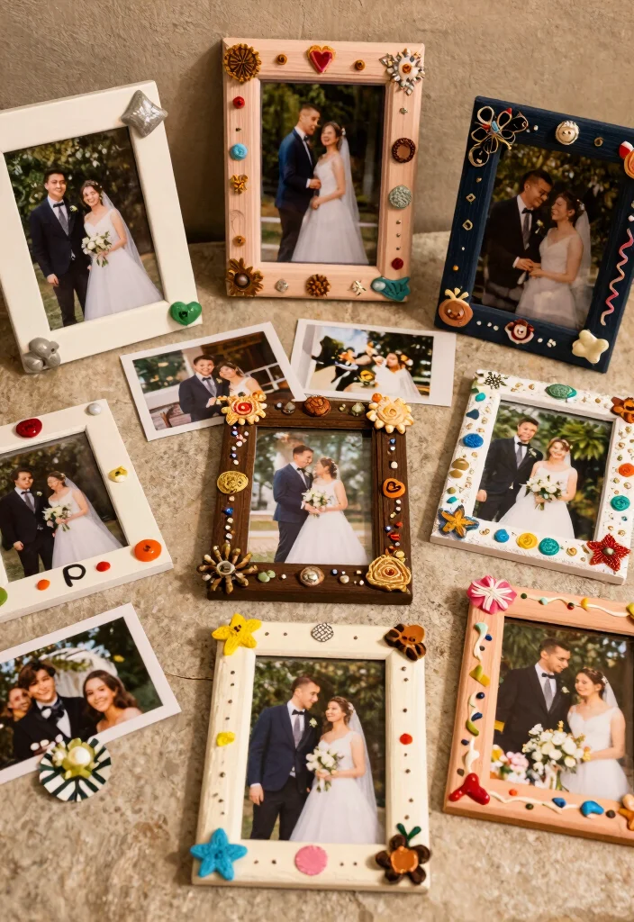 14 DIY Wedding Favor Ideas for Guests on a Budget 54 14 DIY Wedding Favor Ideas for Guests on a Budget 14. DIY Photo Frames 0