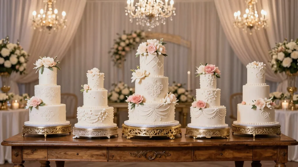 14 Elegant Wedding Cake Design Ideas for Formal Weddings