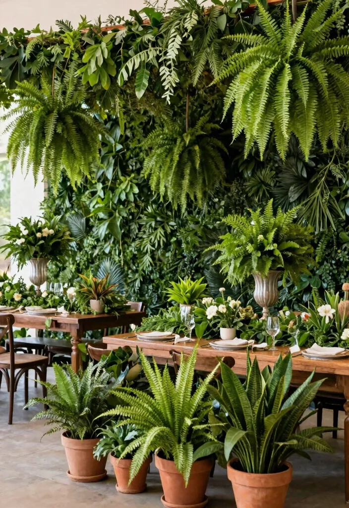 14 Engagement Party Decor Ideas for Small and Stylish Gatherings 40 14 Engagement Party Decor Ideas for Small and Stylish Gatherings 10. Lush Greenery 0