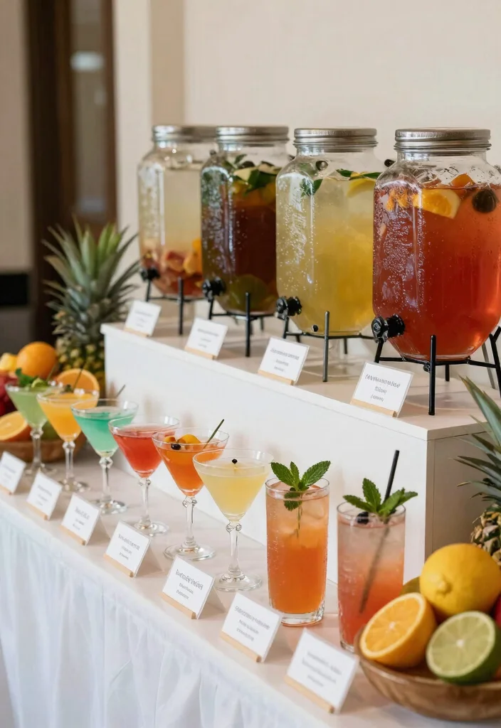 14 Engagement Party Decor Ideas for Small and Stylish Gatherings 52 14 Engagement Party Decor Ideas for Small and Stylish Gatherings 12. Unique Drink Stations 0