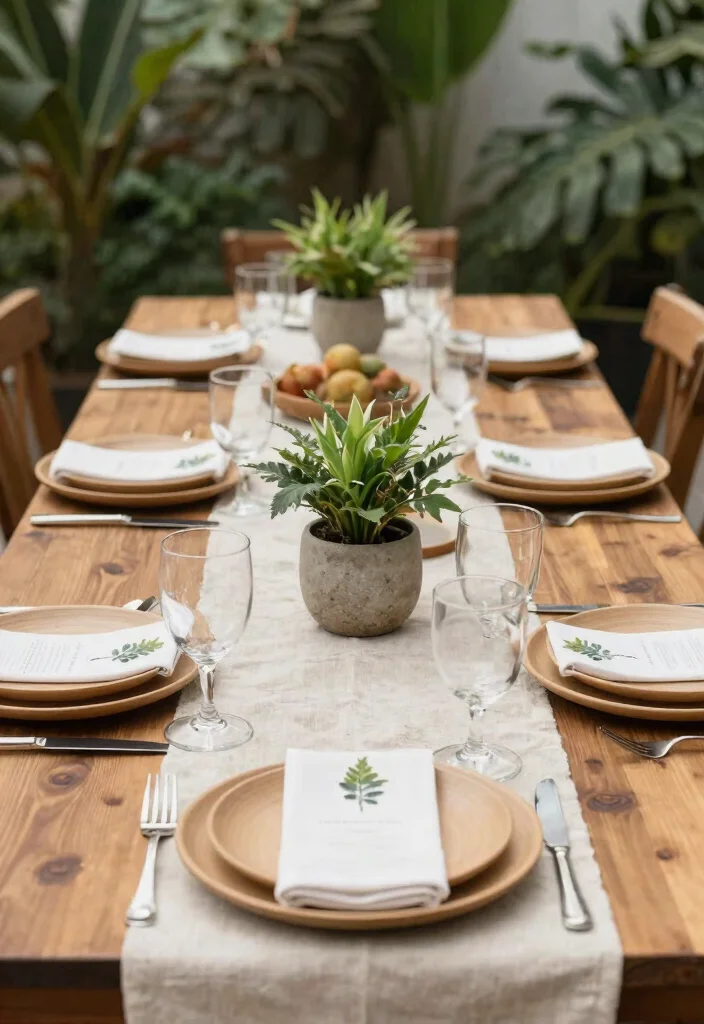 14 Engagement Party Decor Ideas for Small and Stylish Gatherings 64 14 Engagement Party Decor Ideas for Small and Stylish Gatherings 14. Eco Friendly Decor 0