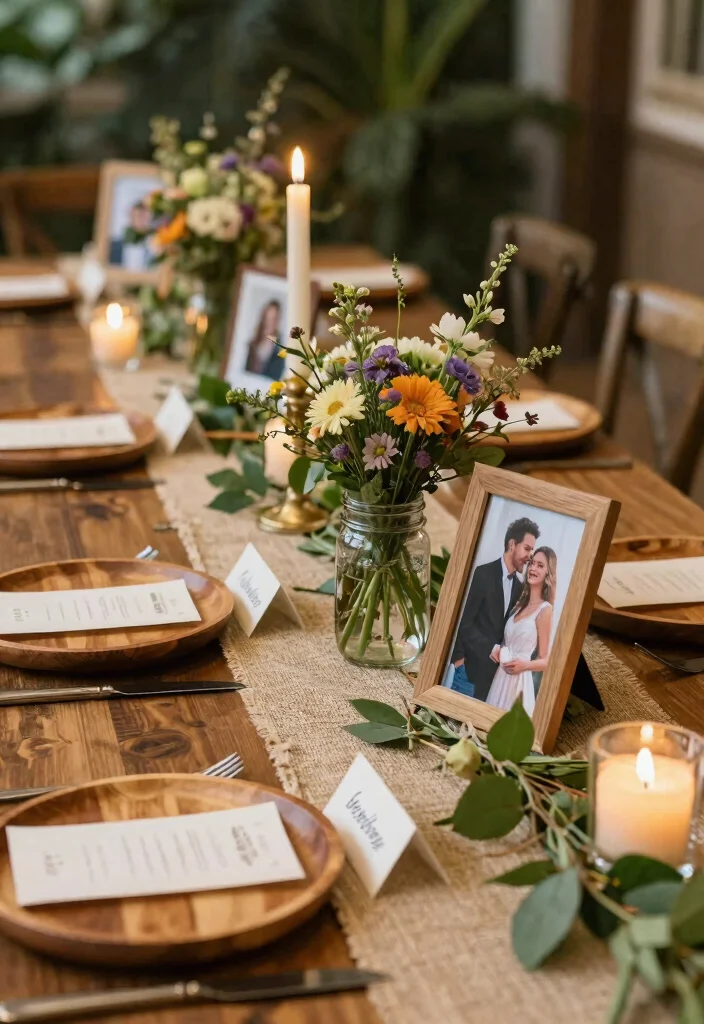 14 Engagement Party Decor Ideas for Small and Stylish Gatherings 12 14 Engagement Party Decor Ideas for Small and Stylish Gatherings 2. Rustic Table Settings 0