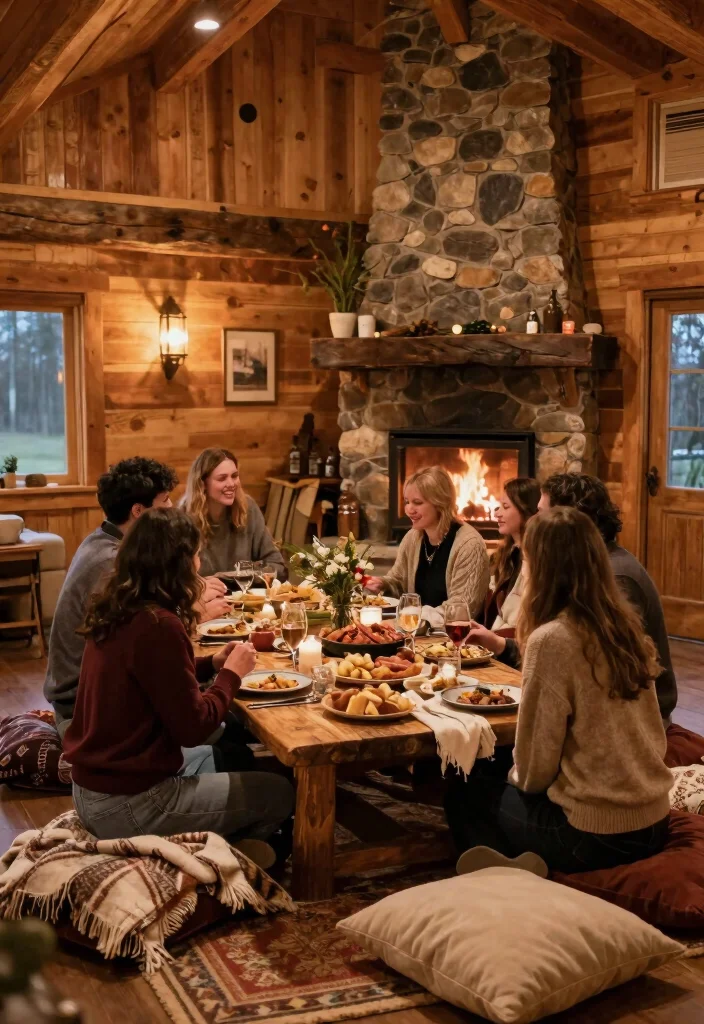 14 Engagement Party Theme Ideas That Are Easy to Style and Plan 11. Cozy Cabin Retreat 0